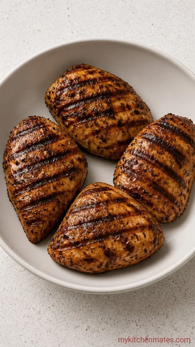Juicy Italian Grilled Chicken Breasts Step 3: Grill the Chicken