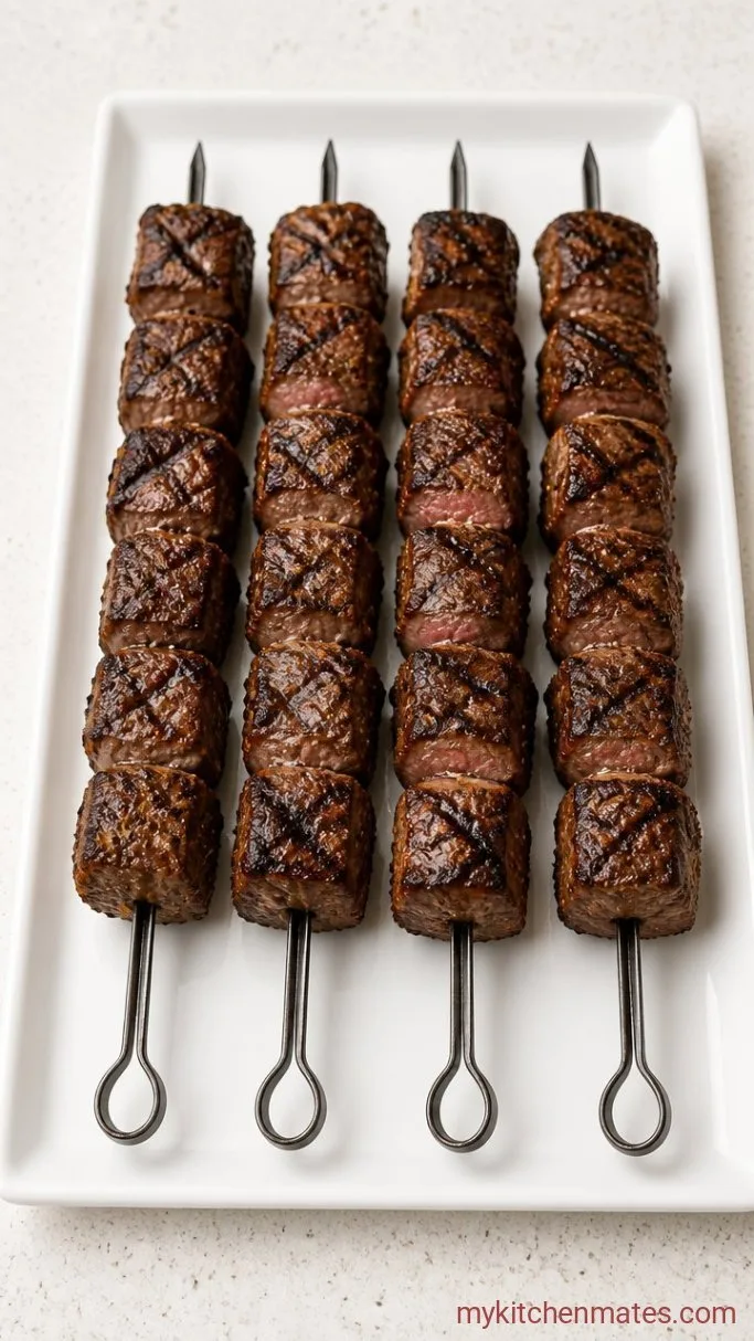 Easy 5-Minute Shish Kabob Marinade Step 3: Grill the Kabobs