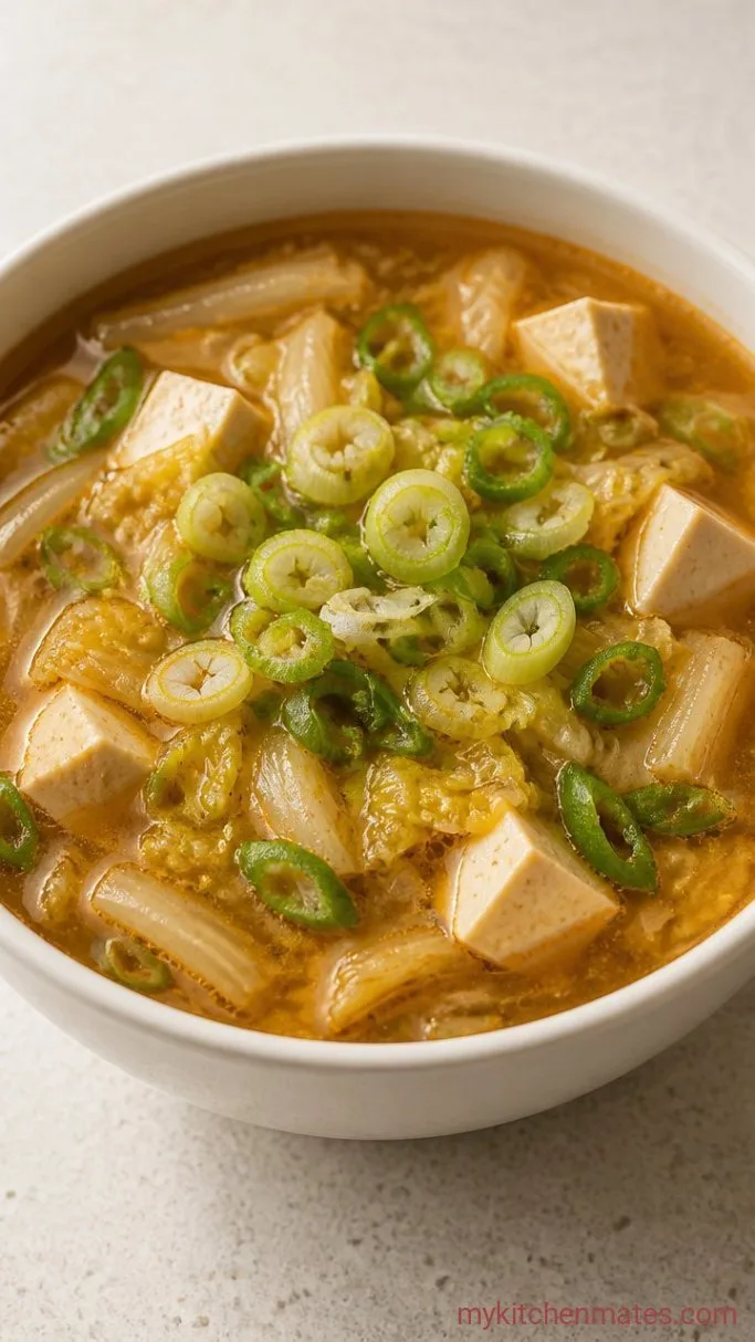 15-Minute Napa Cabbage Soup Step 3: Ladle and Serve