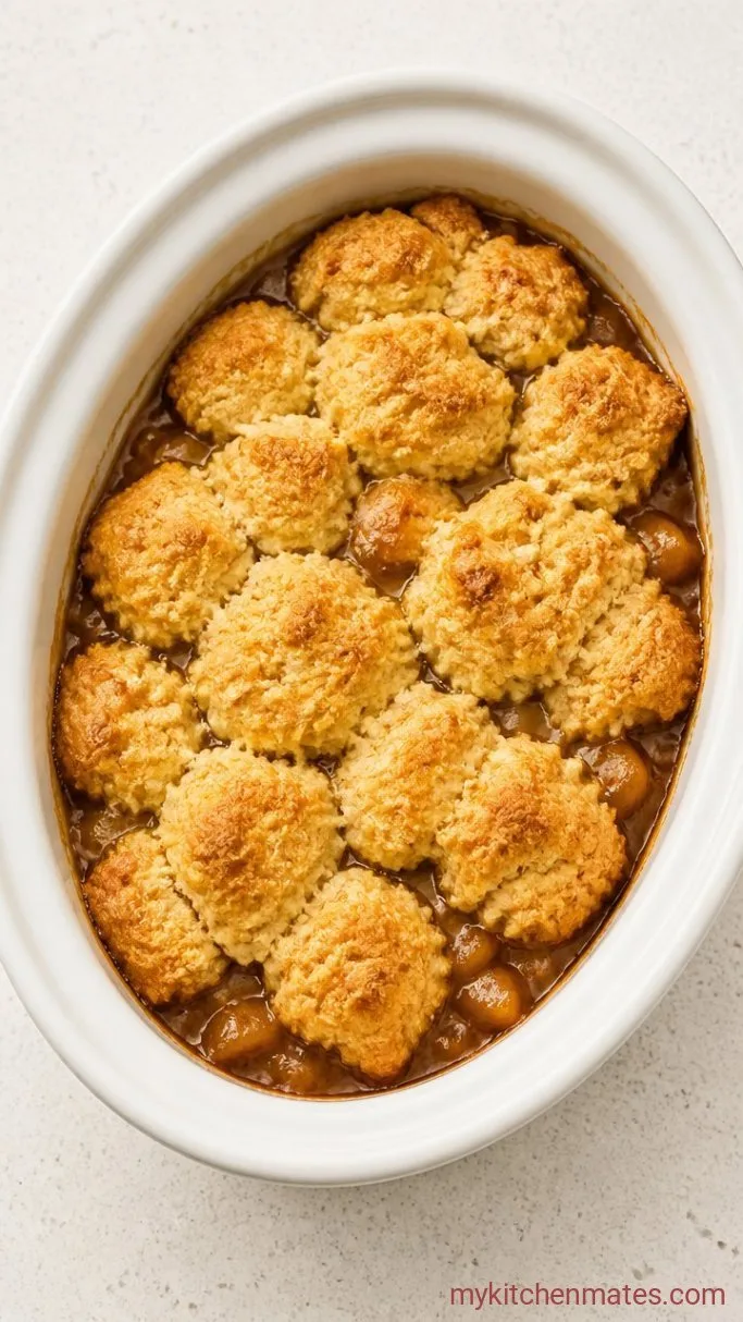 Step 3: Layer and Cook the Cobbler