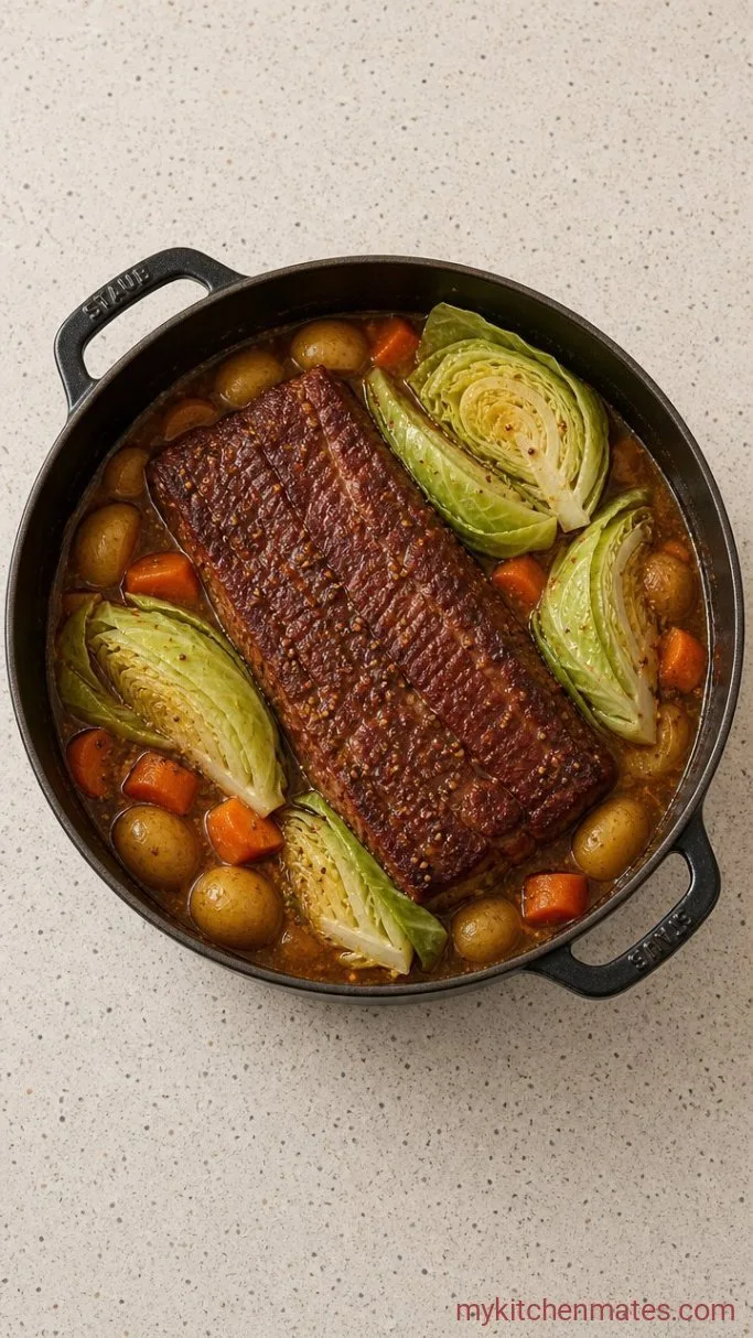 Step 3: Layer in the Cabbage Wedges