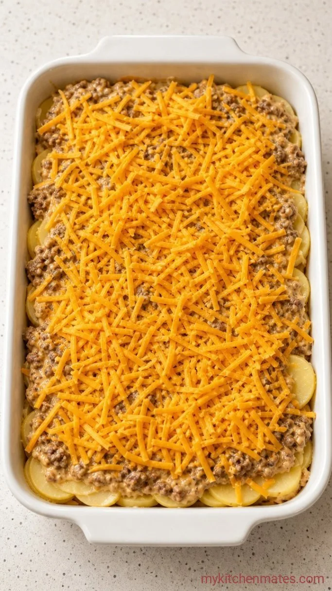 Step 3: Layer the Casserole