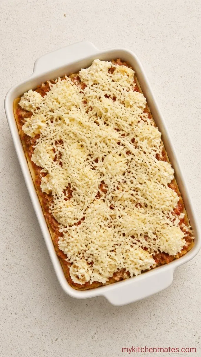The No-Boil Lasagna I Make on Busy Weeknights Step 3: Layer the Lasagna