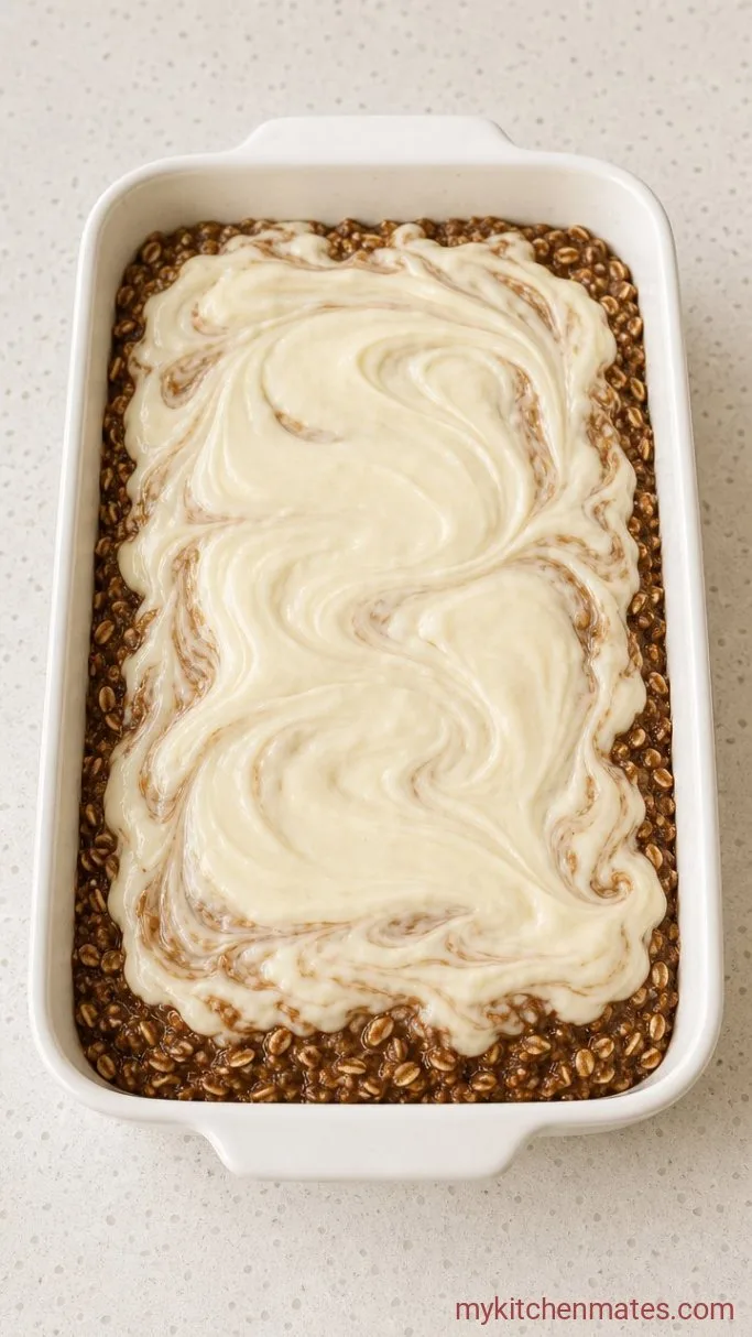 Step 3: Layer the Oats and Cream