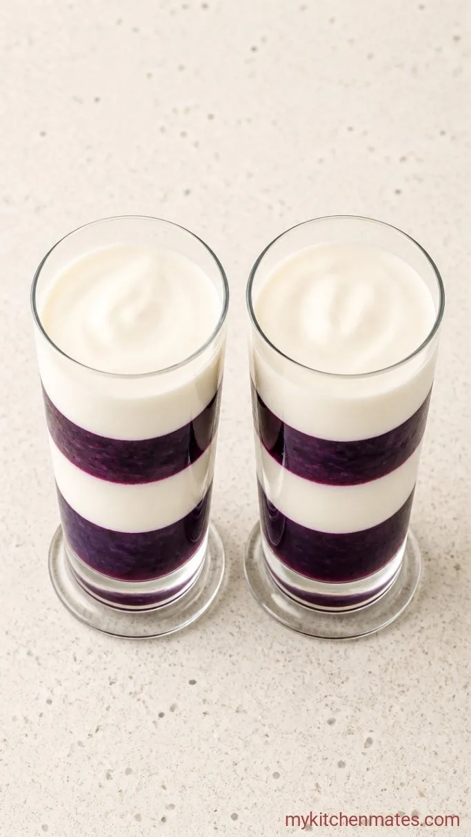 5-Minute Blueberry Parfait Cups Step 3: Layer the Parfaits