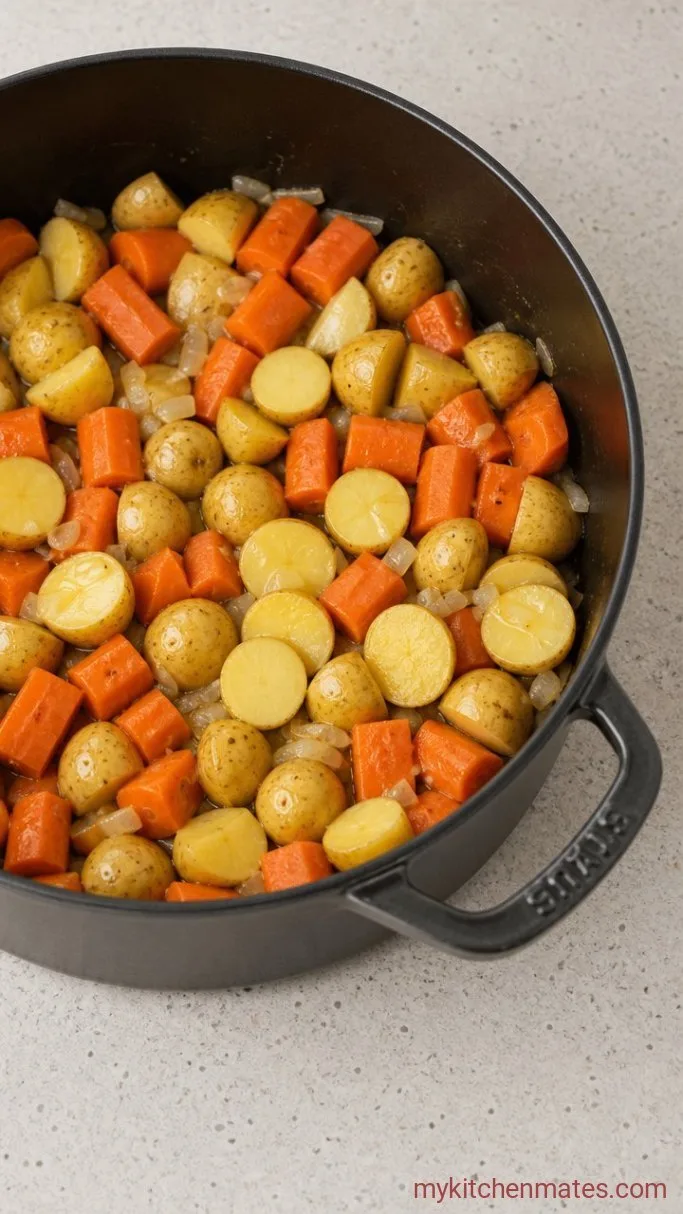 Step 3: Layer the Vegetables