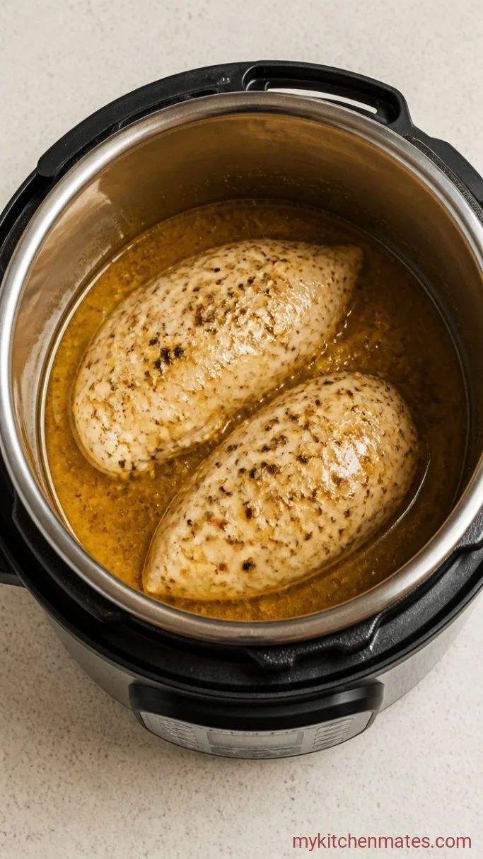 Juicy Instant Pot Chicken Breast Step 3: Let the Pressure Release Naturally