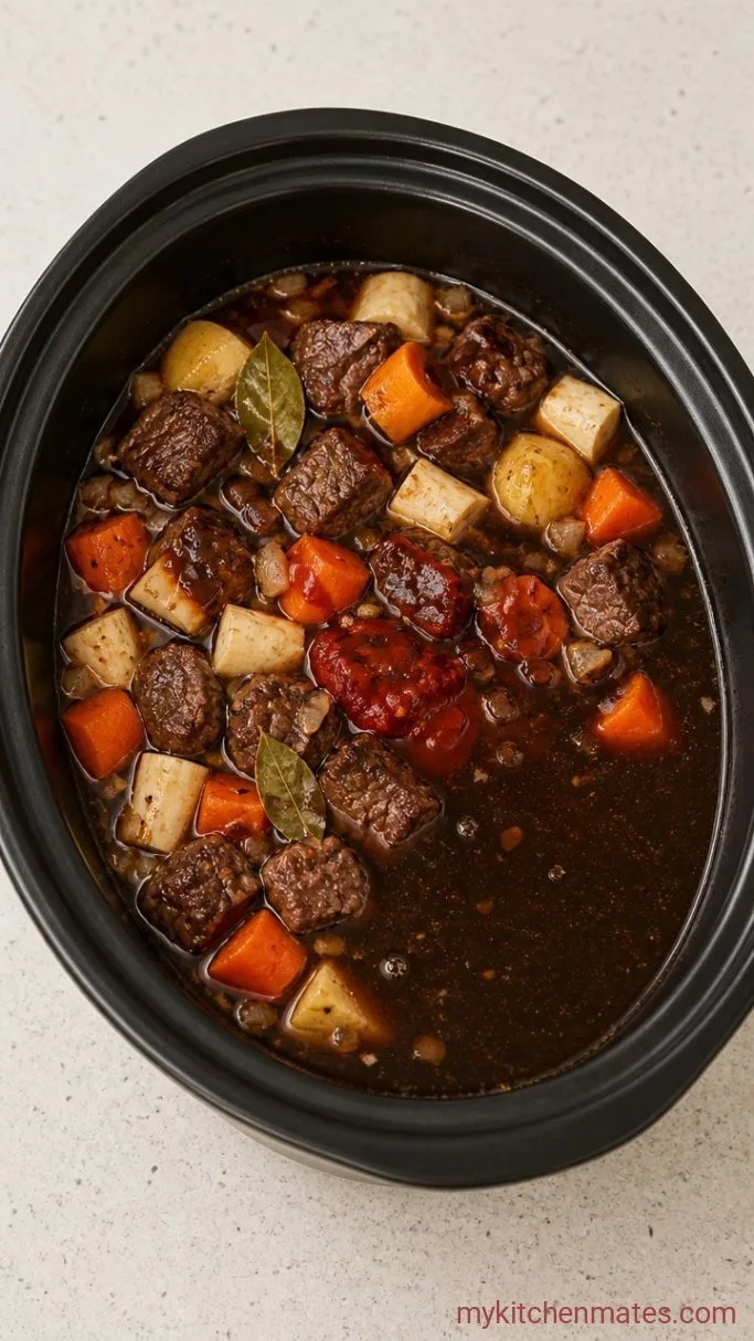 Step 3: Load the Slow Cooker and Cook