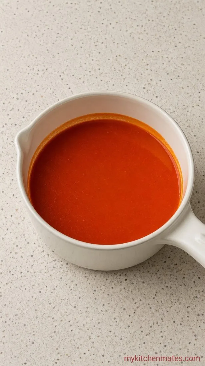 Crispy Buffalo Chicken Sandwich (Ready in 30 Minutes) Step 3: Make the Buffalo Sauce