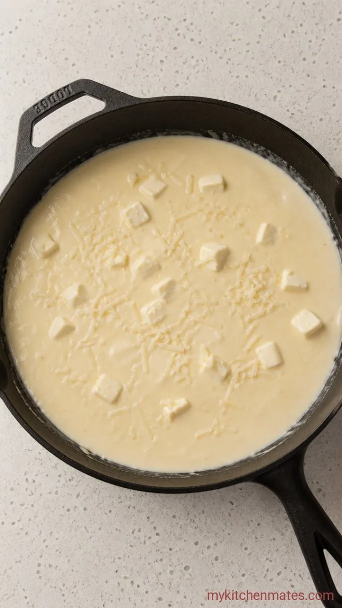 Step 3: Make the Cream Sauce