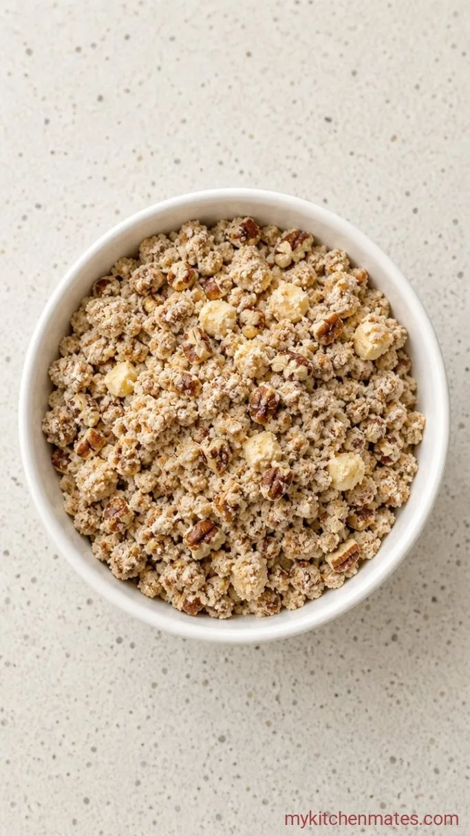 Sweet Potato Casserole With Pecans Step 3: Make the Pecan Topping