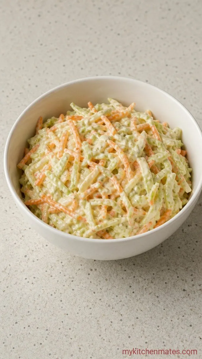 Crispy Spicy Chicken Wraps (Ready in 20 Minutes) Step 3: Make the Ranch Slaw