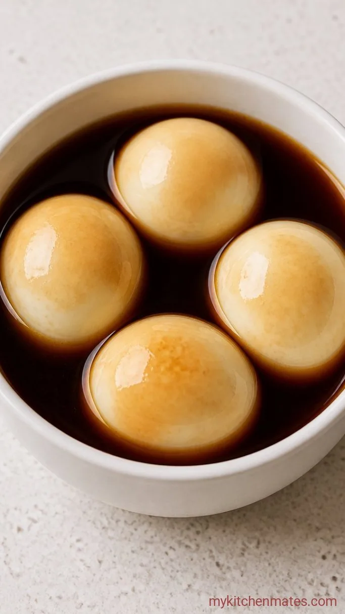 4-Ingredient Soy Sauce Eggs for Ramen Step 3: Marinate the Eggs