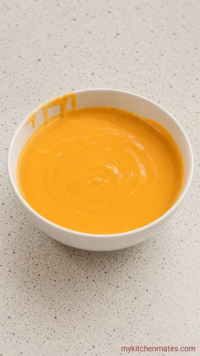 5-Minute Silky Nacho Cheese Sauce Step 3: Melt and Pour