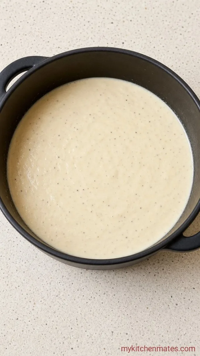 5-Ingredient Keto Alfredo Sauce (Ready in 15 Minutes) Step 3: Melt the Cheeses