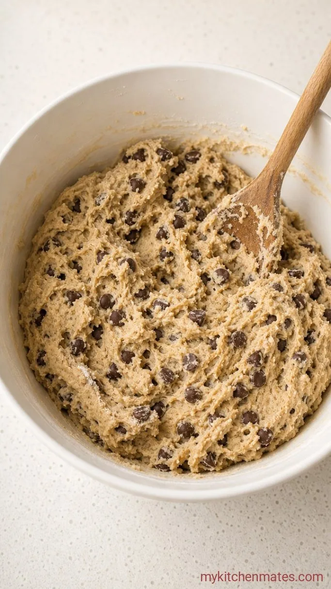 Step 3: Mix in the Dry Ingredients and Chocolate