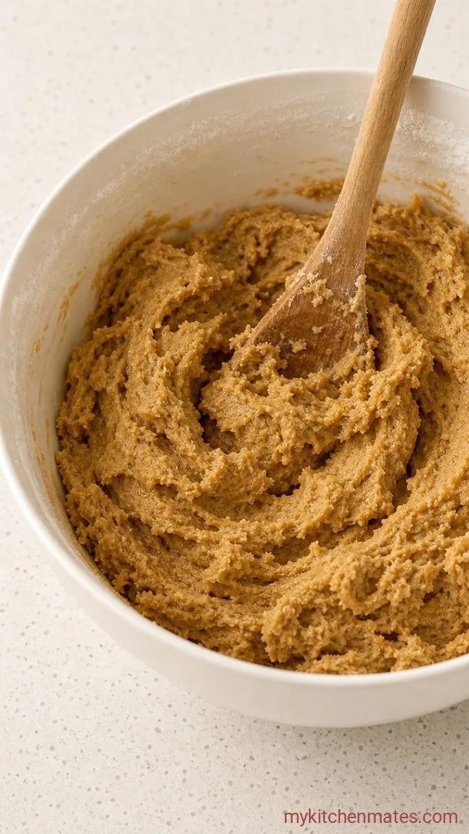 Classic Chewy Brown Sugar Cookies Step 3: Mix in the Dry Ingredients