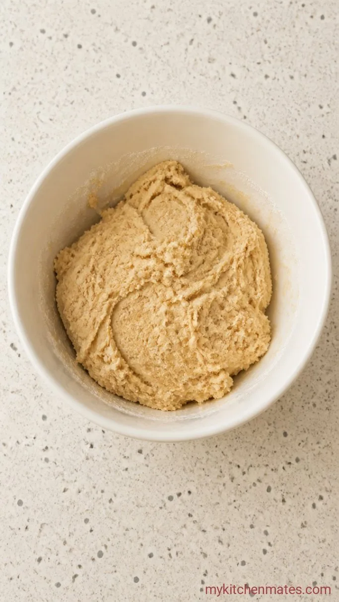 Chewy Keto Cowboy Cookies with Pecans and Chocolate Step 3: Mix in the Dry Ingredients