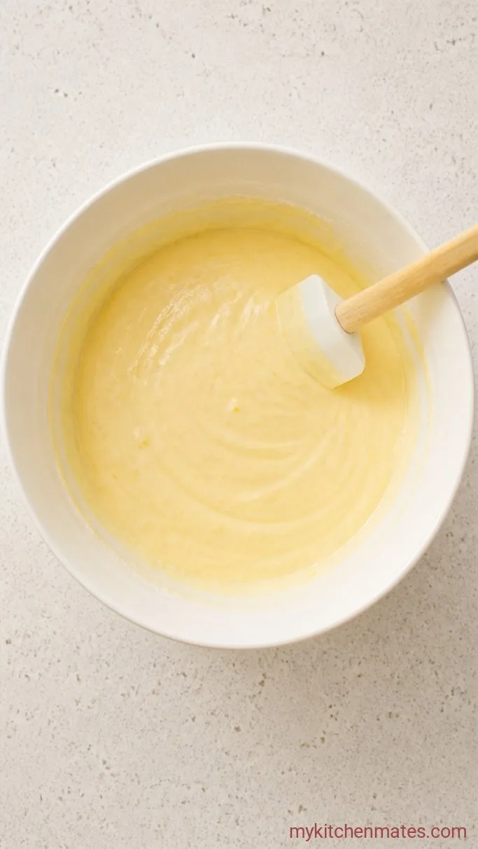 Step 3: Mix in the Lemon and Sour Cream