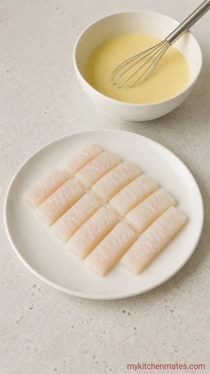 25-Minute Crispy Fish Tacos Step 3: Mix the Batter