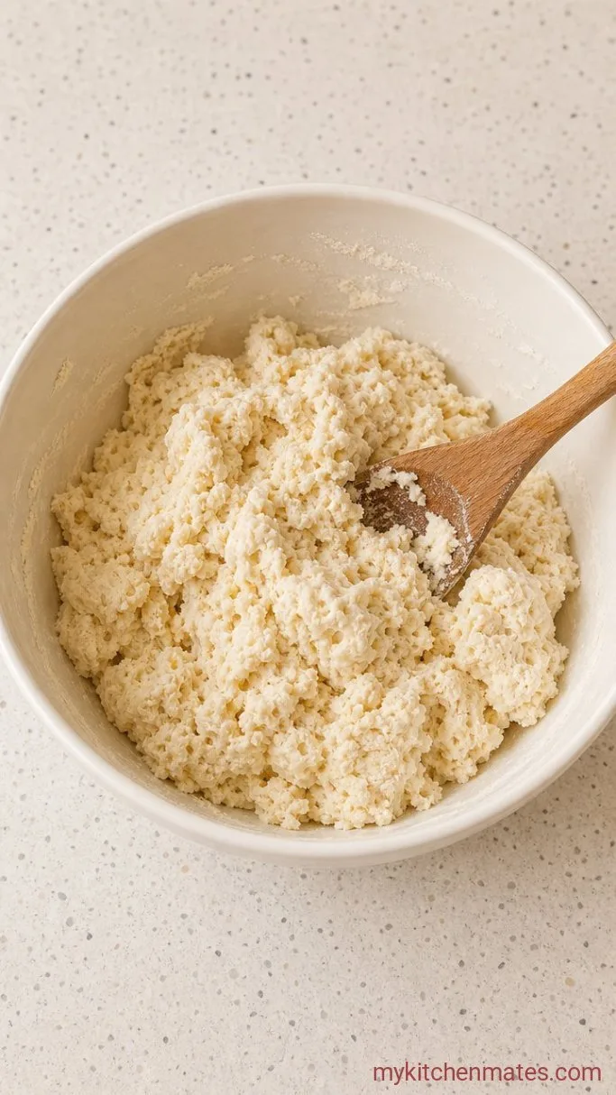 Step 3: Mix the Biscuit Topping