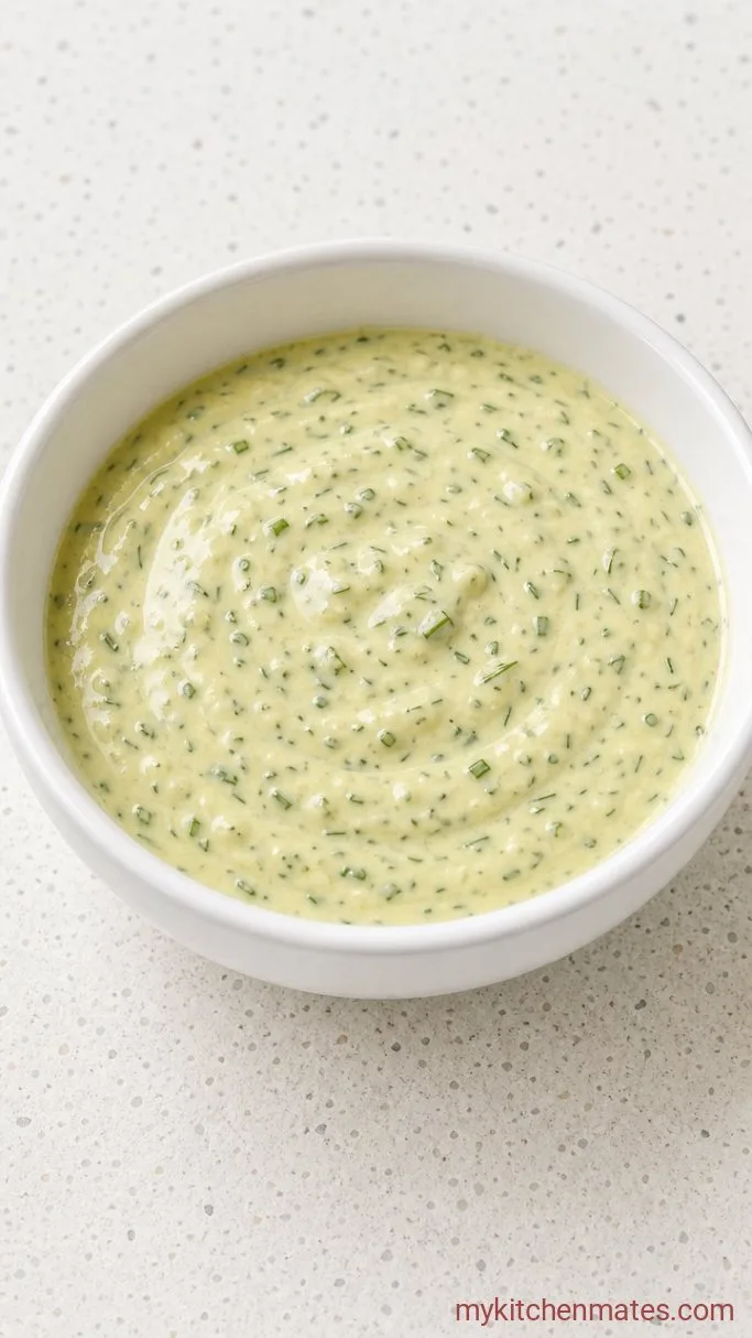 Crispy Smashed Potato Salad Step 3: Mix the Dressing