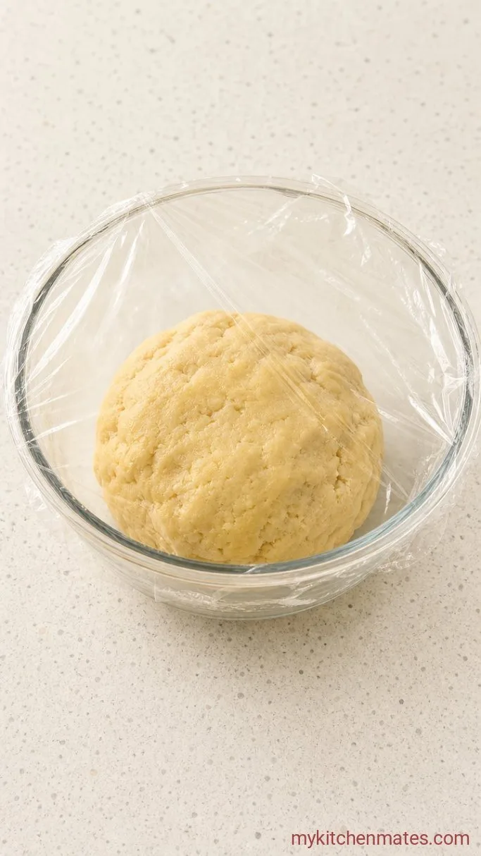 No-Spread Snowman Sugar Cookies Step 3: Mix the Dry Ingredients and Chill