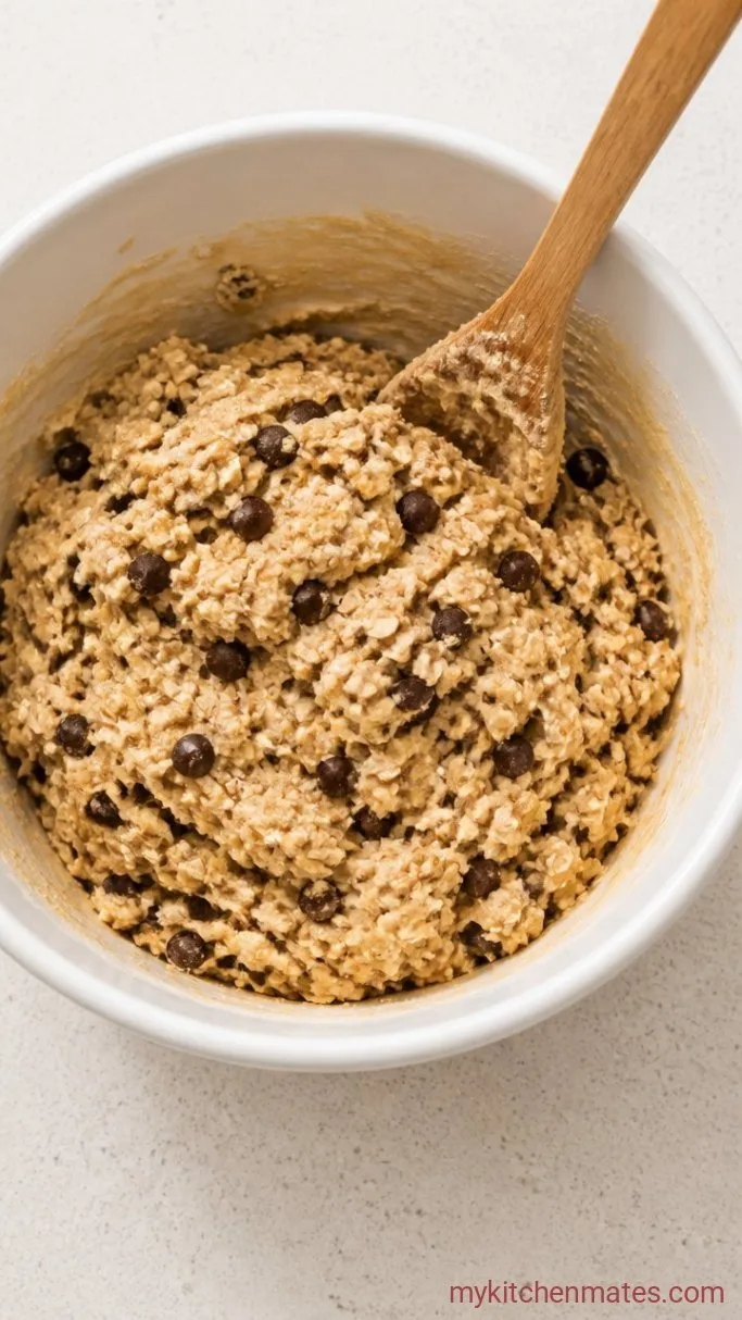 Chewy Small Batch Oatmeal Cookies (No Chill) Step 3: Mix the Dry Ingredients and Oats
