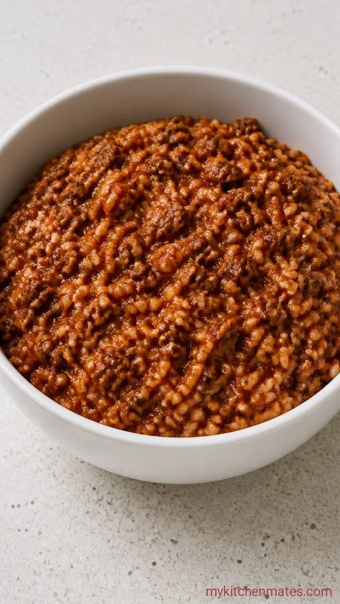 Classic Stuffed Peppers with Rice and Beef Step 3: Mix the Filling