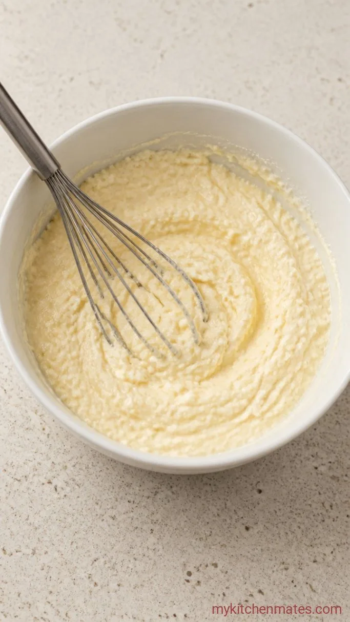 Baked Ziti with Ground Beef and Ricotta Step 3: Mix the Ricotta Filling