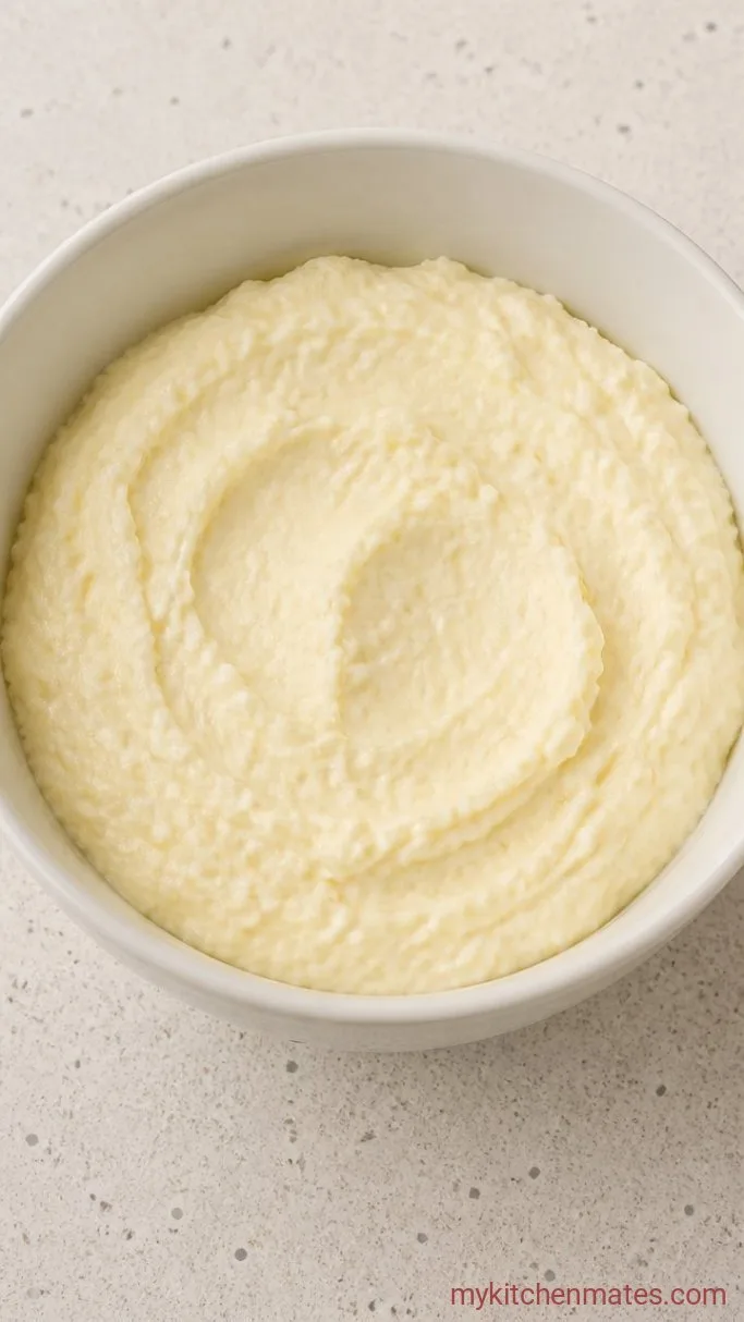 Golden, Bubbly Oven Baked Spaghetti Step 3: Mix the Ricotta Layer