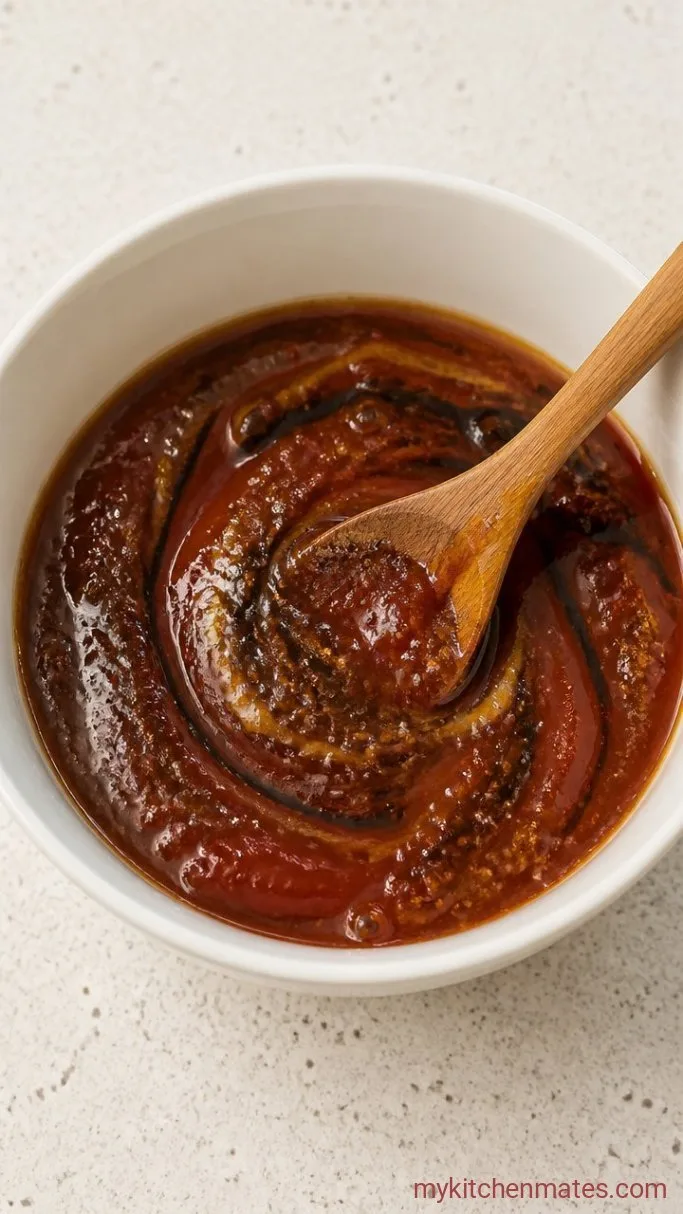 Slow Cooker Baked Beans with Bacon and Brown Sugar Step 3: Mix the Sauce