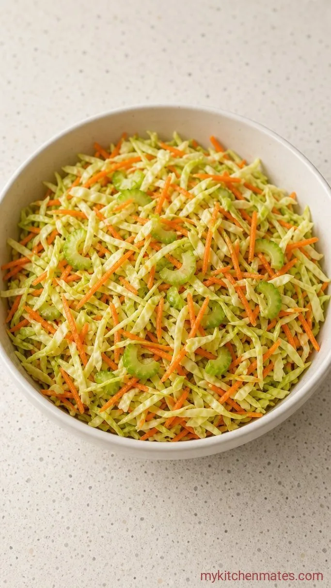 20-Minute Buffalo Chicken Tacos Step 3: Mix the Slaw