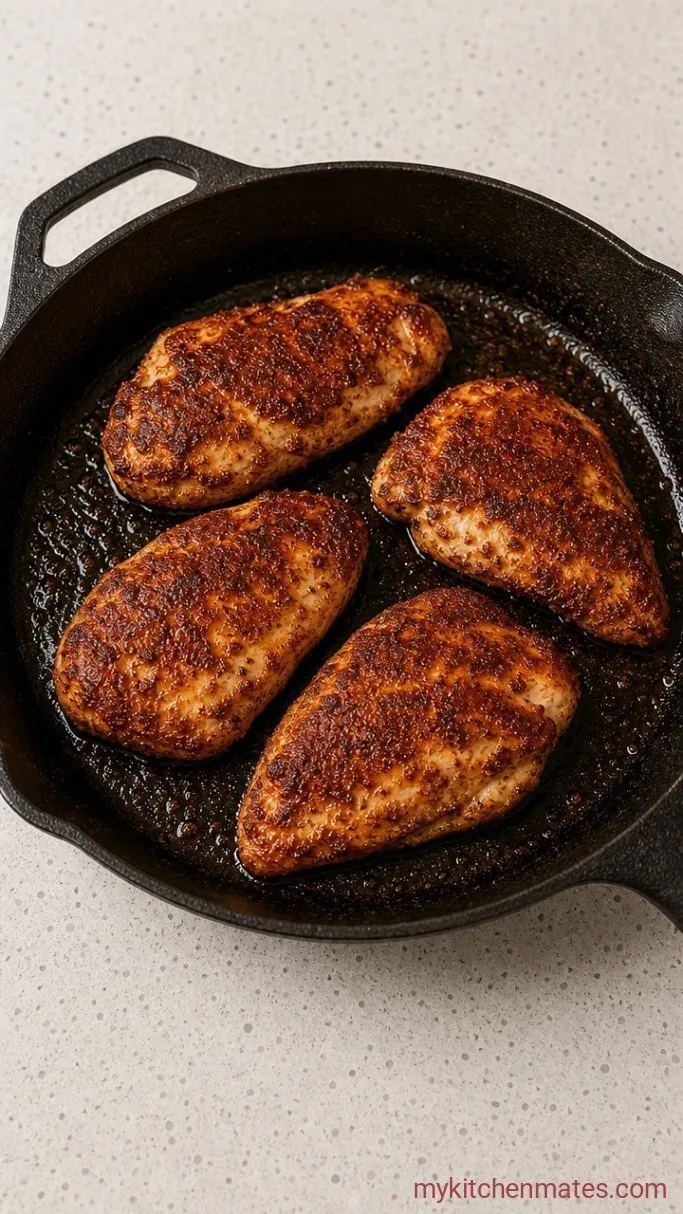 Step 3: Pan-Sear the Chicken