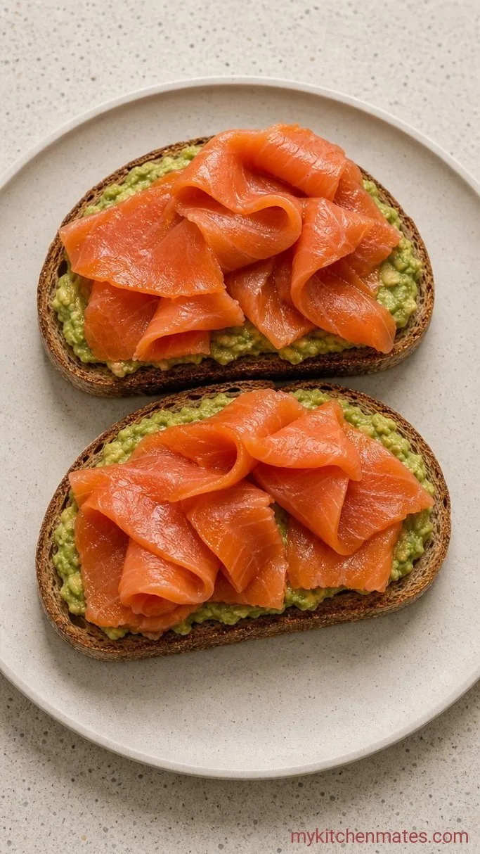 Step 3: Pile on the Salmon
