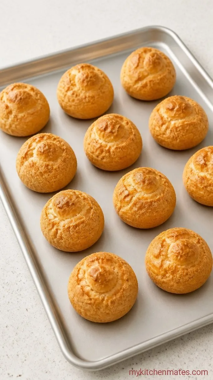 Step 3: Pipe and Bake the Shells