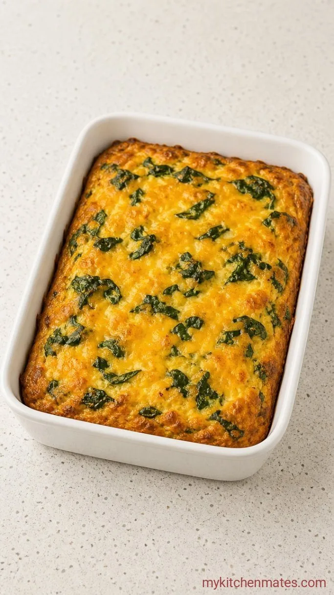 Step 3: Pour and Bake the Casserole