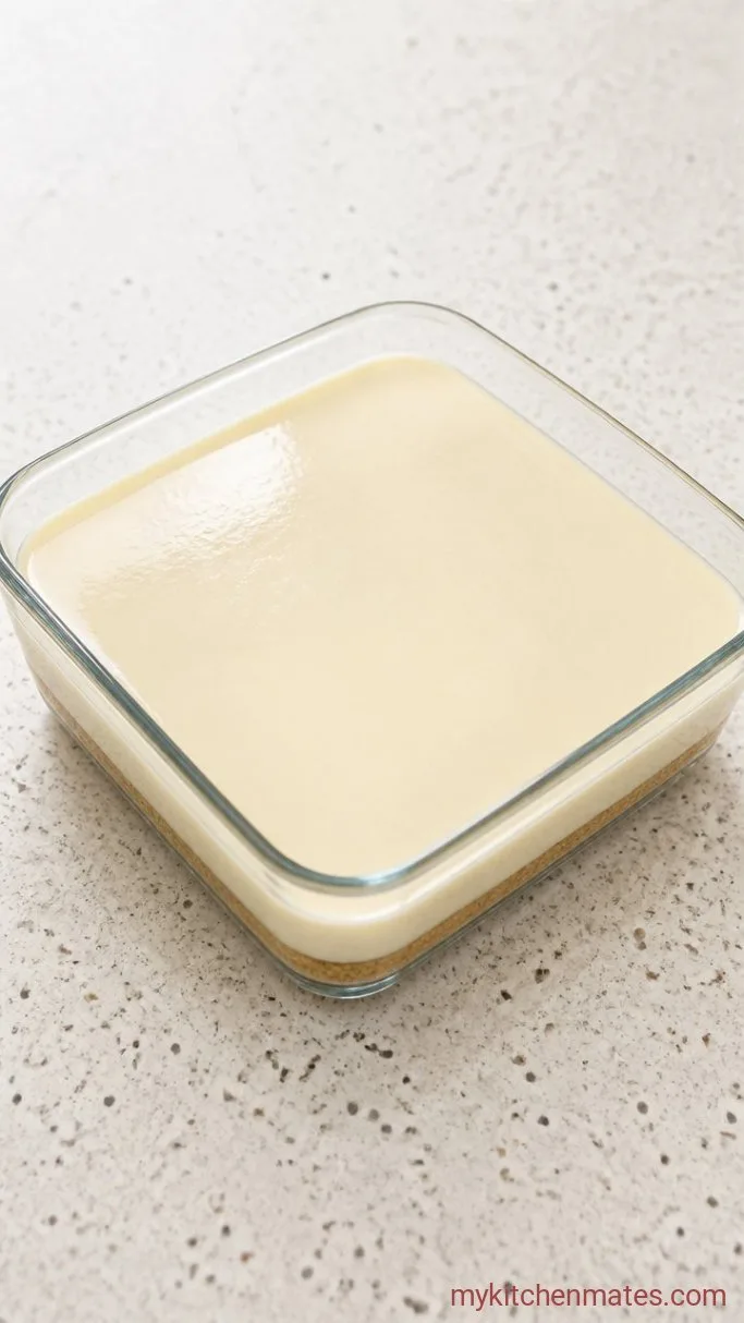 Step 3: Pour and Chill the Filling