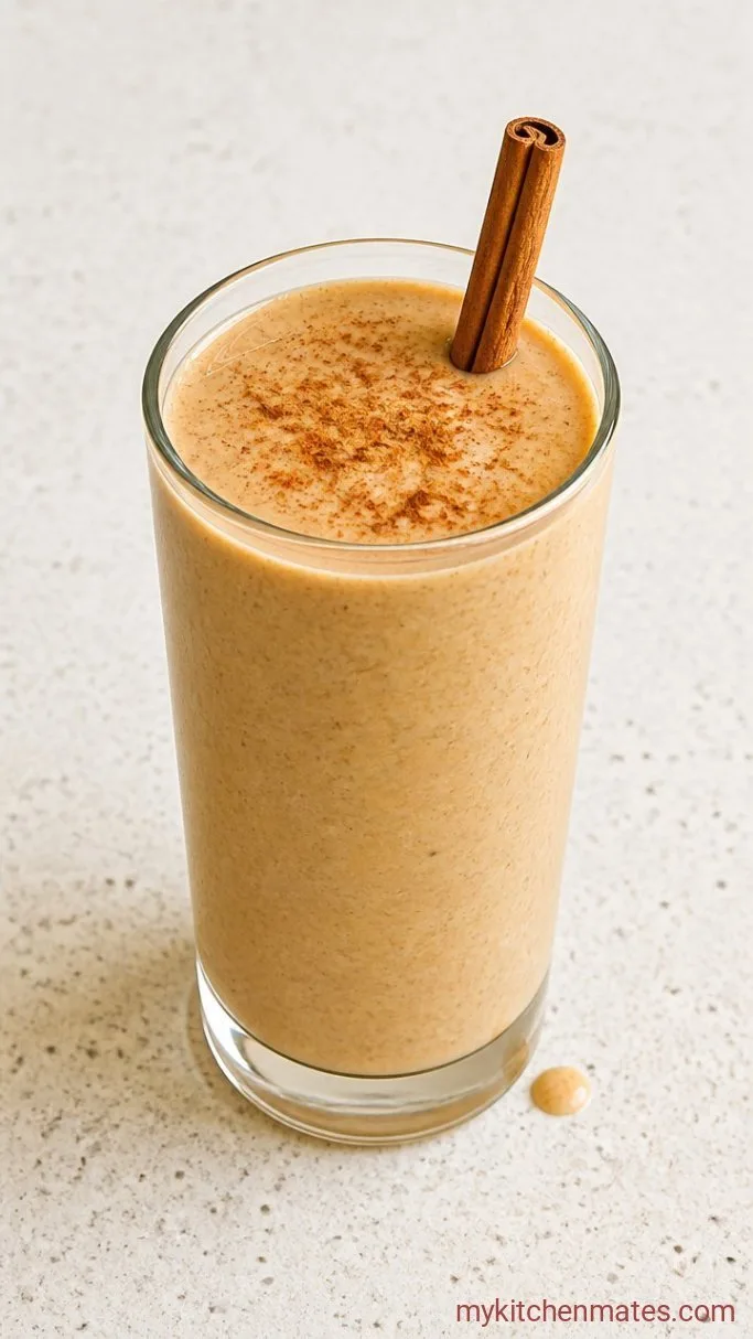 3-Ingredient Coffee Banana Smoothie Step 3: Pour and Finish