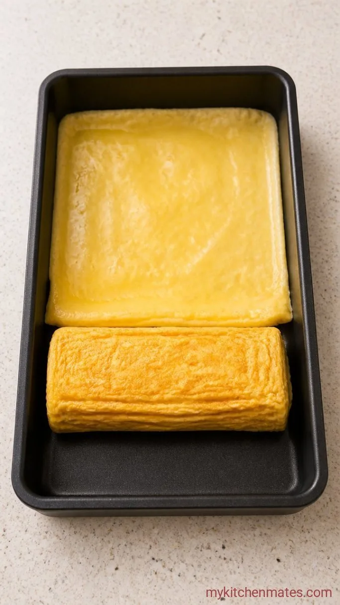 Step 3: Pour and Roll the Layers