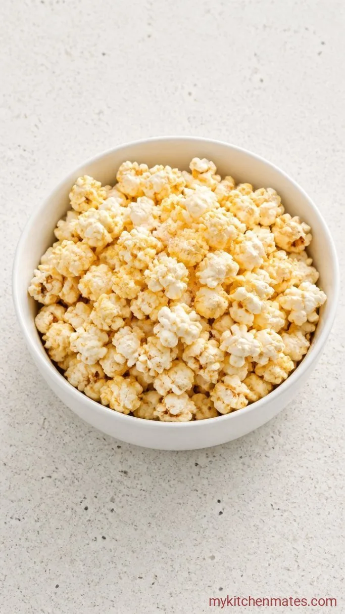 Air Fryer Popcorn: Quick and Easy, No Burnt Kernels Step 3: Pour and Season