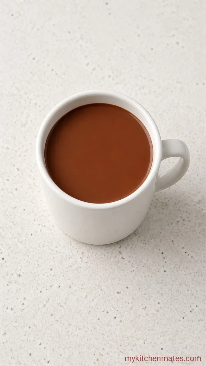 Creamy 5-Minute Protein Hot Chocolate Step 3: Pour and Serve