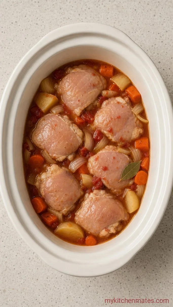 Step 3: Pour in the Broth