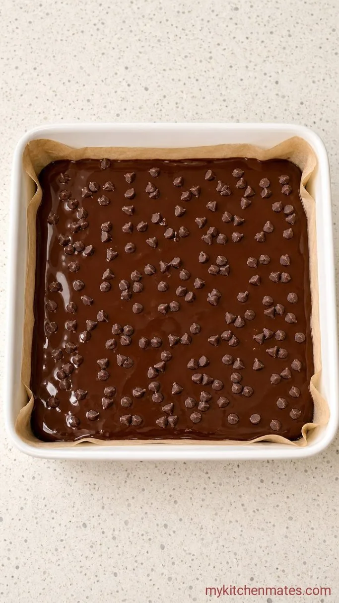 Step 3: Pour the Chocolate Over the Top