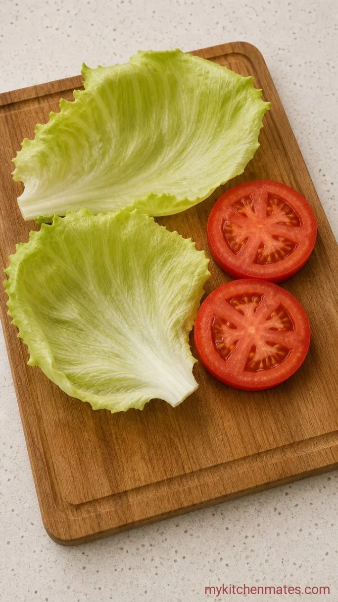 Classic Club Sandwich (Triple-Decker with Crispy Bacon) Step 3: Prep the Vegetables