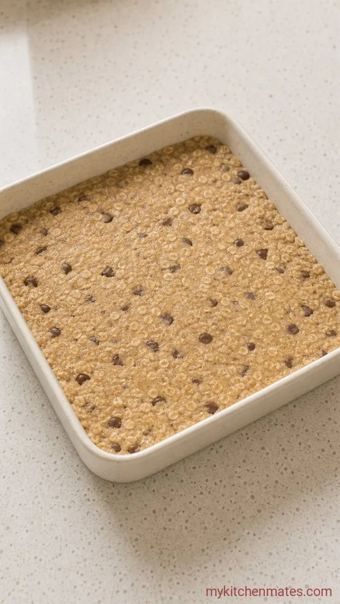 Step 3: Press the Batter into the Pan