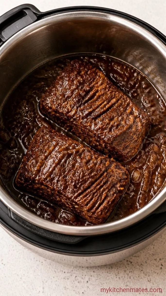 Tender Instant Pot Brisket in Under 2 Hours Step 3: Pressure Cook the Brisket