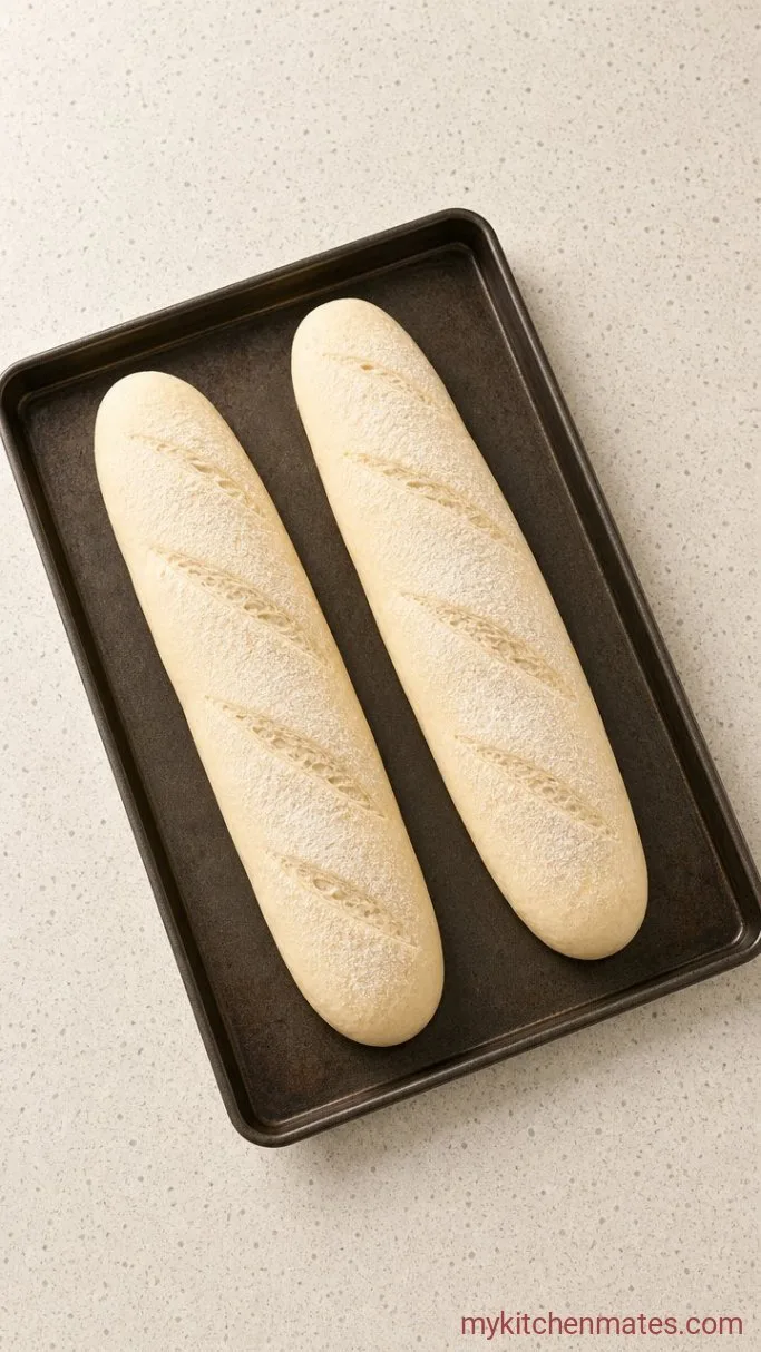 Gluten Free Baguette That's Light and Crusty Step 3: Proof the Baguettes
