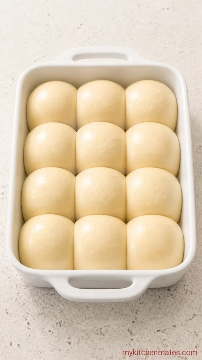 Soft and Fluffy Dinner Rolls Step 3: Proof the Rolls Until Puffy