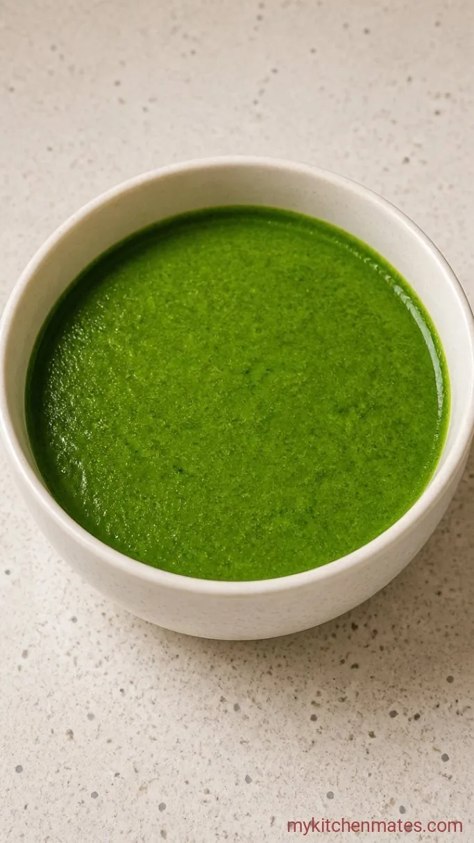 Creamy Palak Paneer (Restaurant-Style Indian Spinach Curry) Step 3: Purée the Spinach and Aromatics